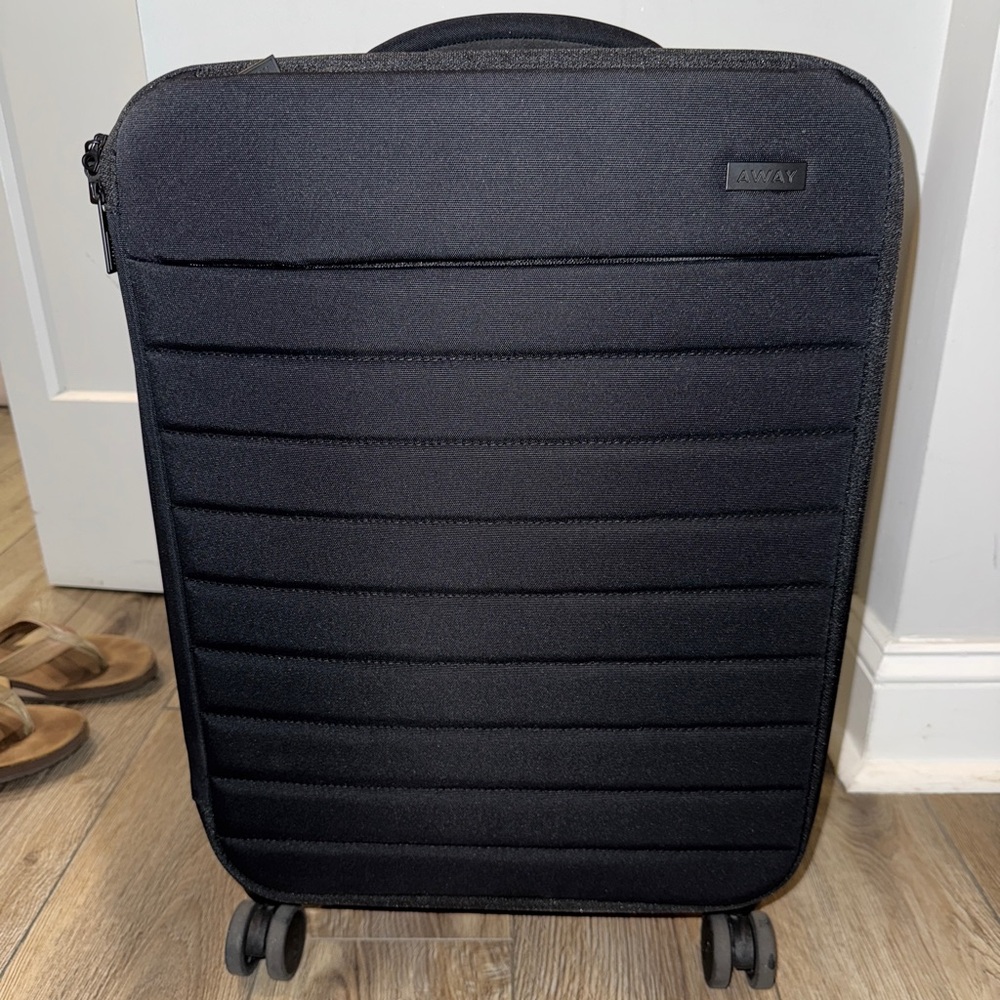 Away Jet Black Softside Carry-On Luggage - Picture 8 of 16